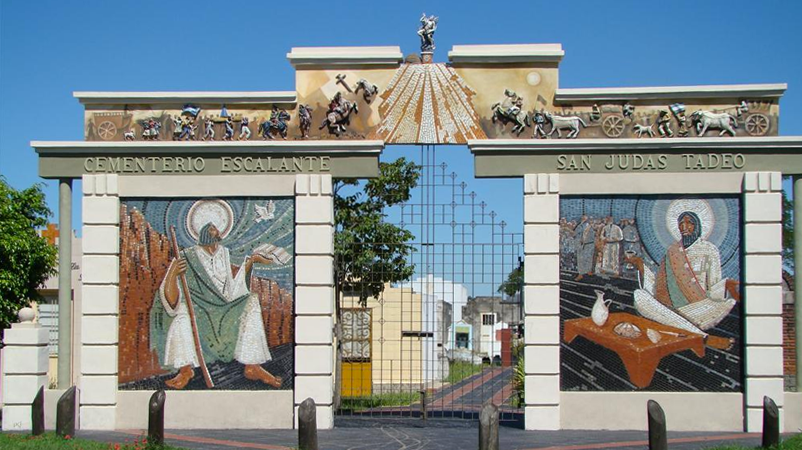 Entrada del cementerio